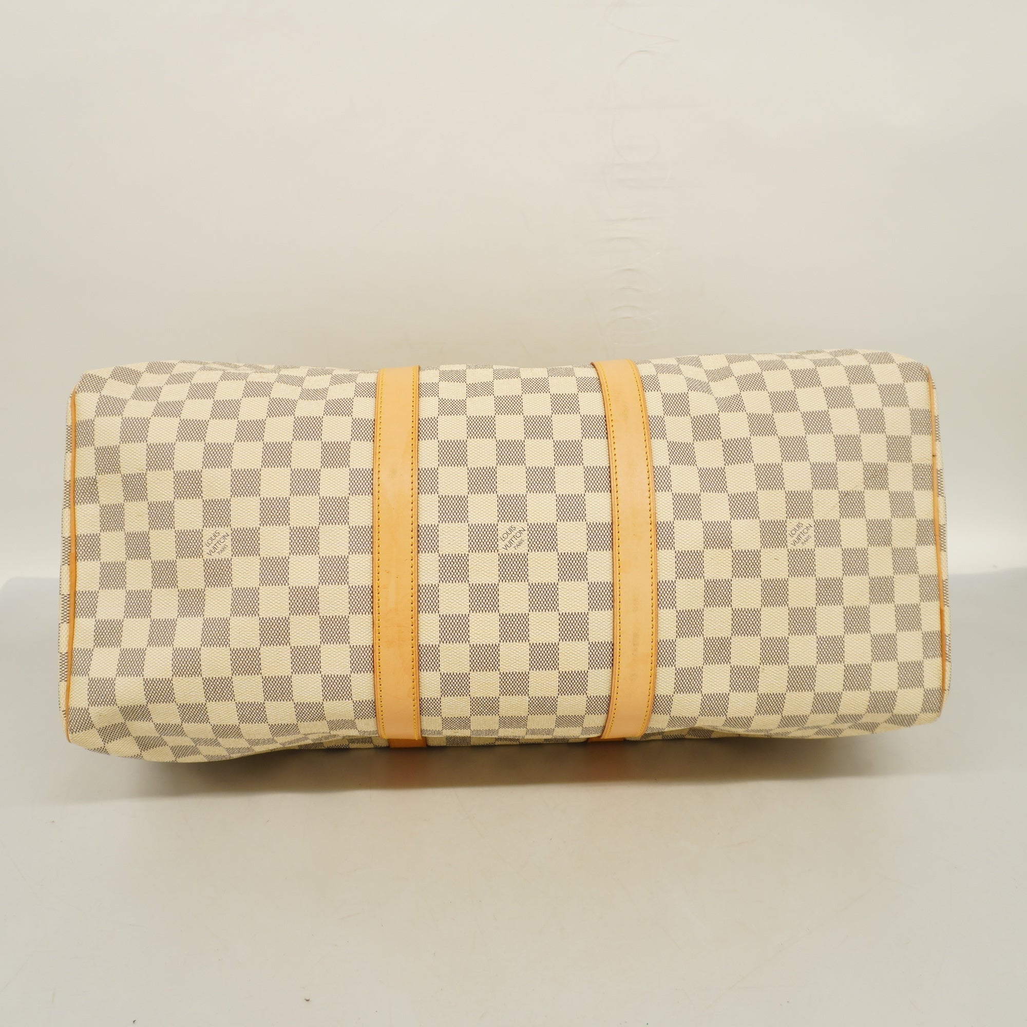 LOUIS VUITTONAuth  Damier Azur Keepall 50 N41430 Boston Bag