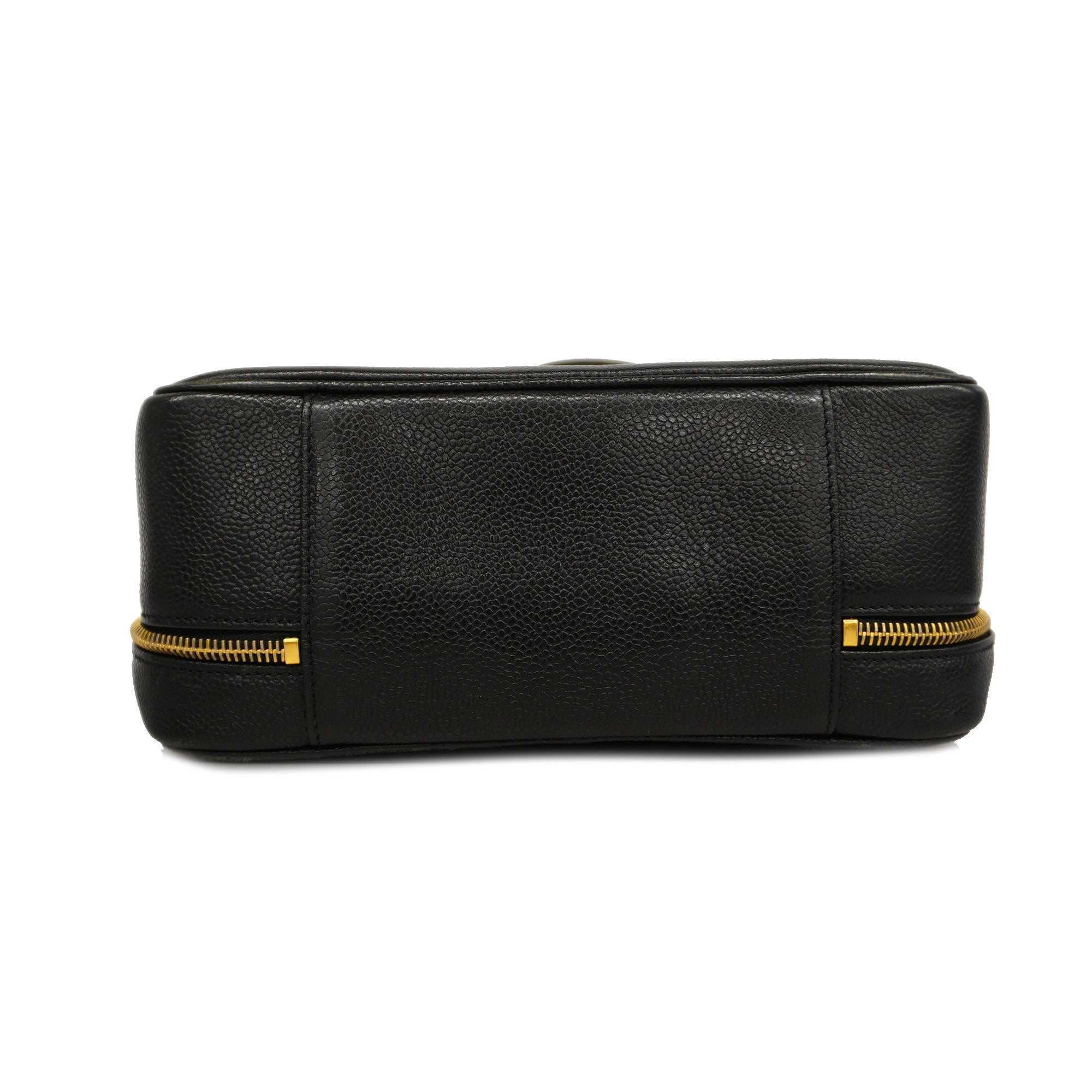 CHANELAuth  2WAY Bag Women's Caviar Leather Handbag,Shoulder Bag Black