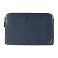 PRADA second bag 2VF056 Saffiano leather BALTICO navy silver hardware wristlet clutch