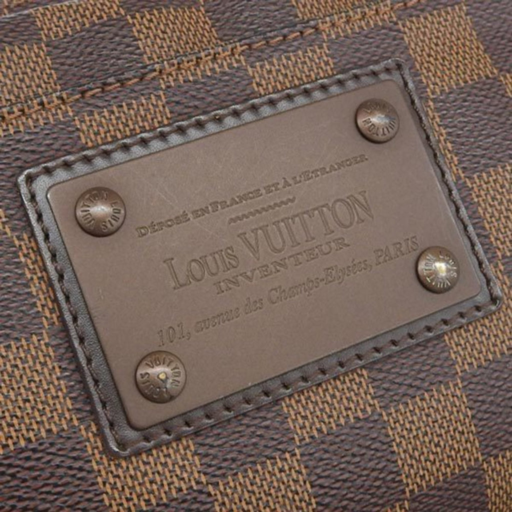 LOUIS VUITTON Damier Bum Bag Brooklyn Waist Body N41101 Brown Women's