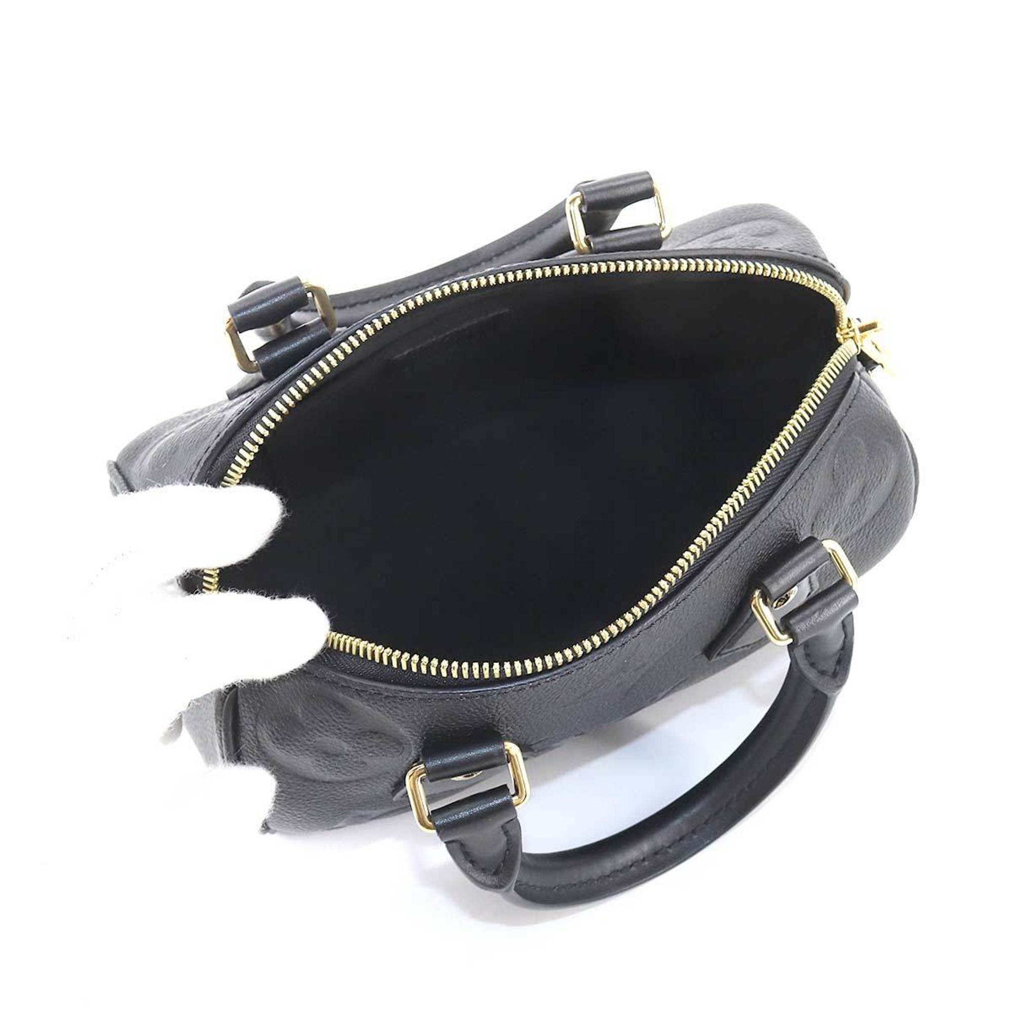 Louis Vuitton Monogram Implant Speedy Bandouliere 20 2way Hand Shoulder Bag Noir M58953 RFID