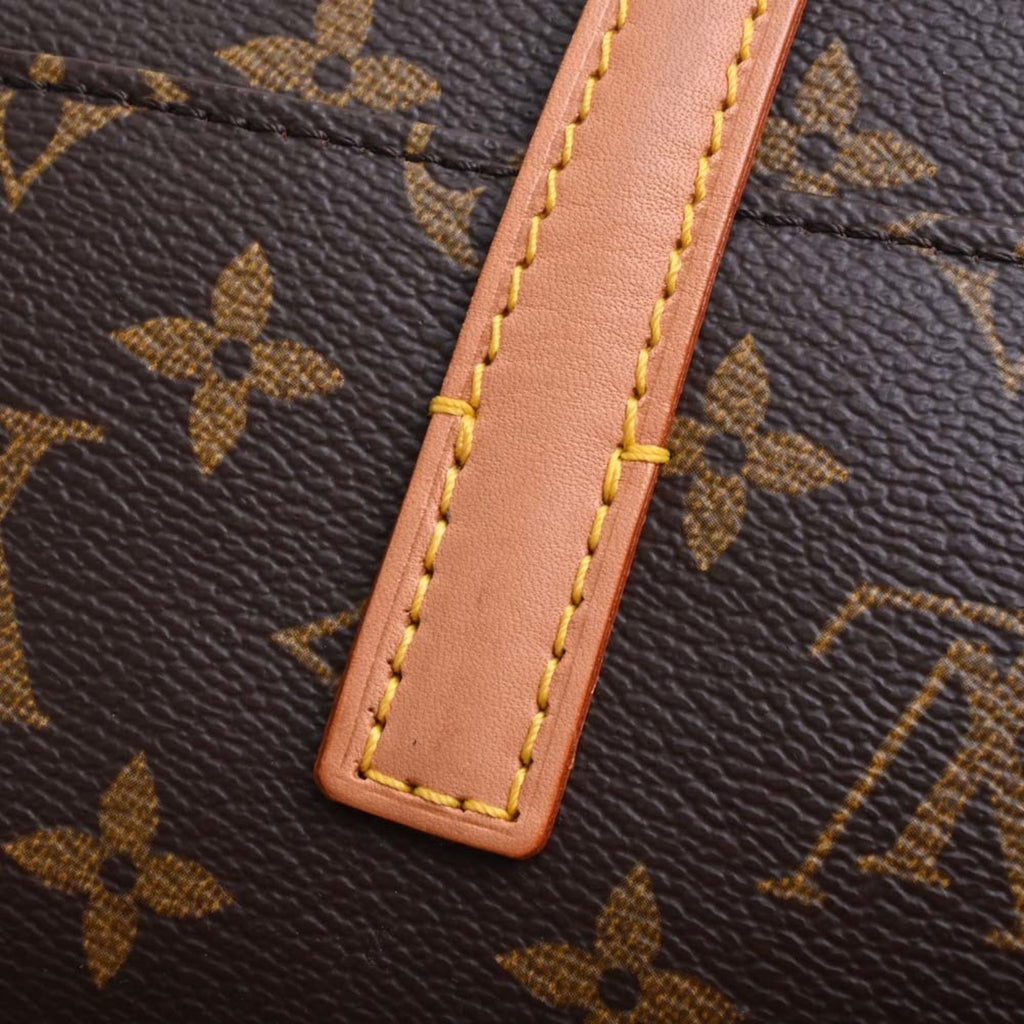 LOUIS VUITTON Monogram Sonatine Handbag M51902 Brown Women's
