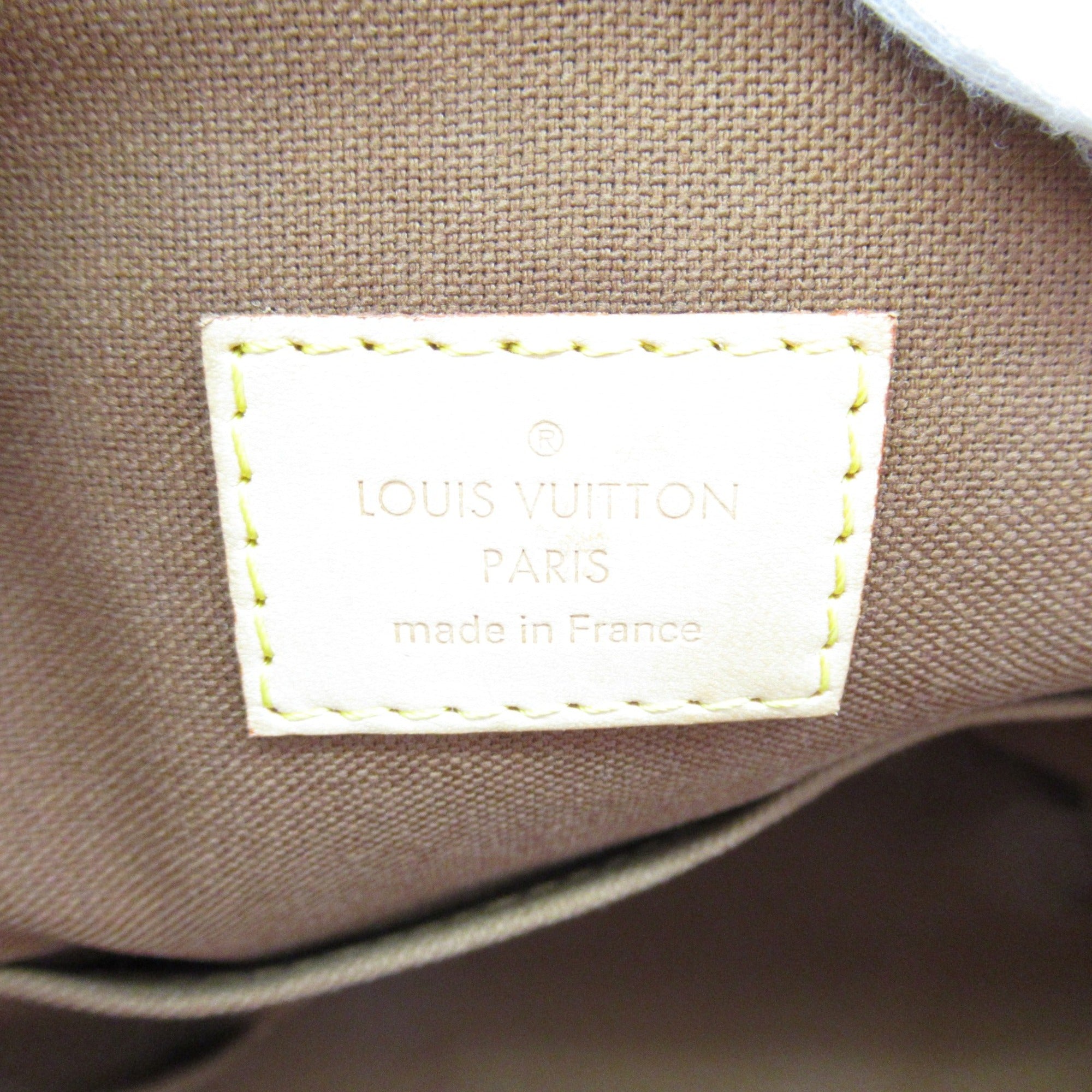 LOUIS VUITTON Tivoli GM handbag Brown Monogram PVC coated canvas M40144