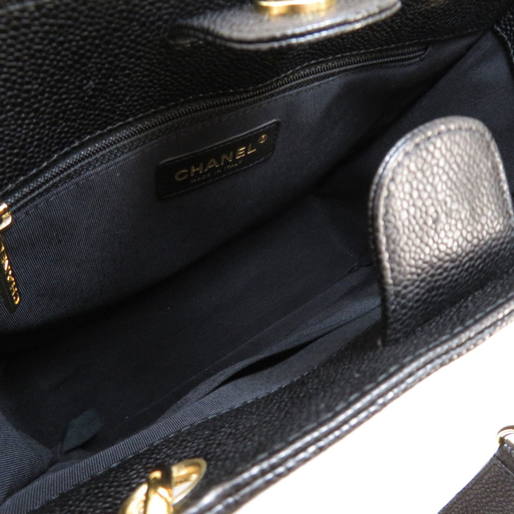 CHANEL Matelasse Tote Bag Caviar Skin Women's