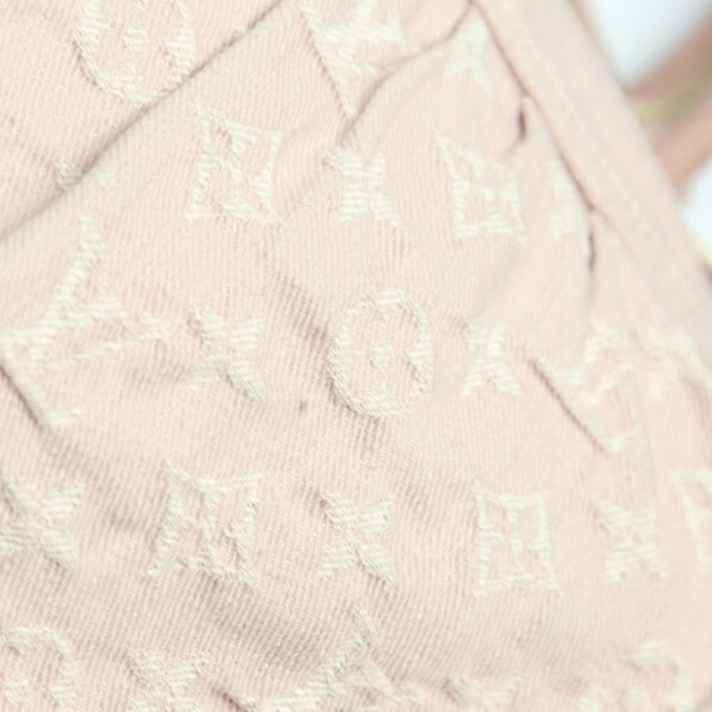LOUIS VUITTON Neo Cavy MM Monogram Denim M95836  Rose Handbag LV