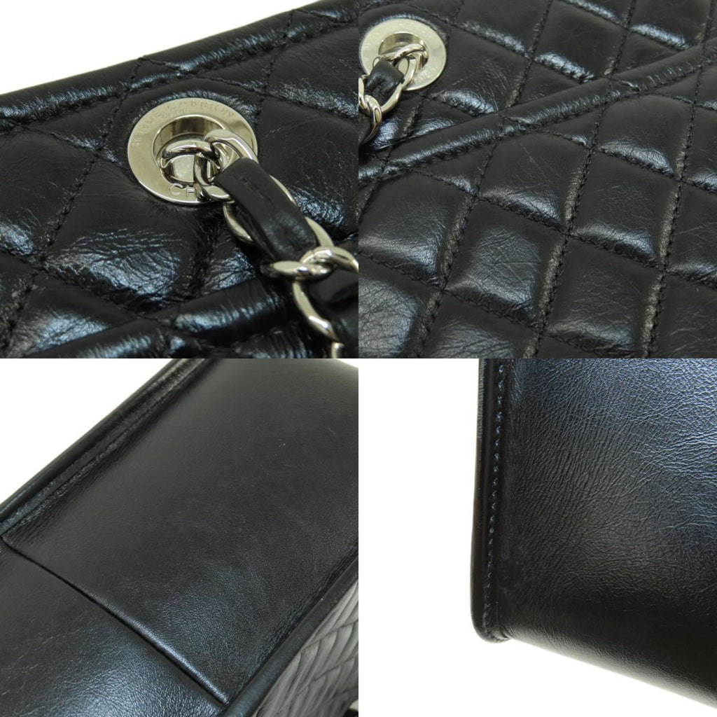 CHANEL Chain Bag Matelasse Tote Calf Women's