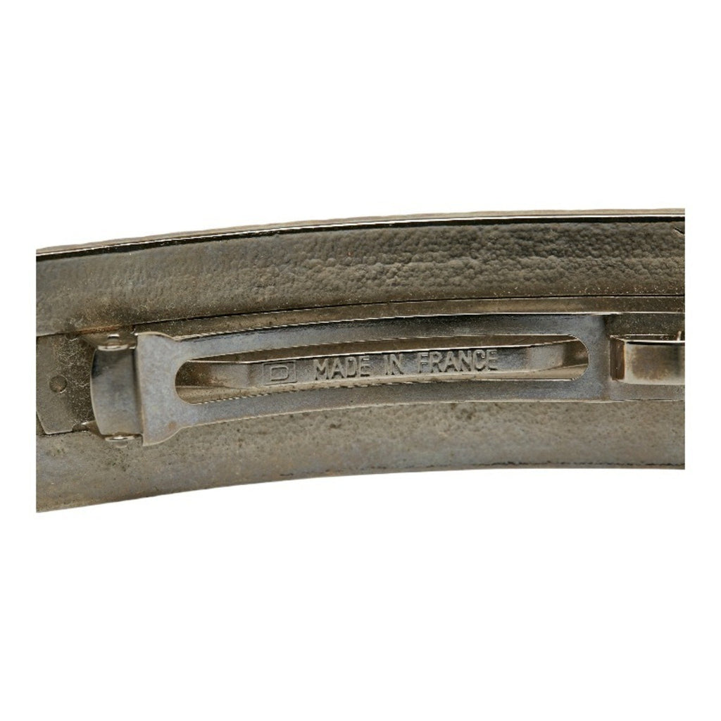 CHANEL Cocomark Matelasse Valletta 96P Silver Metal Ladies