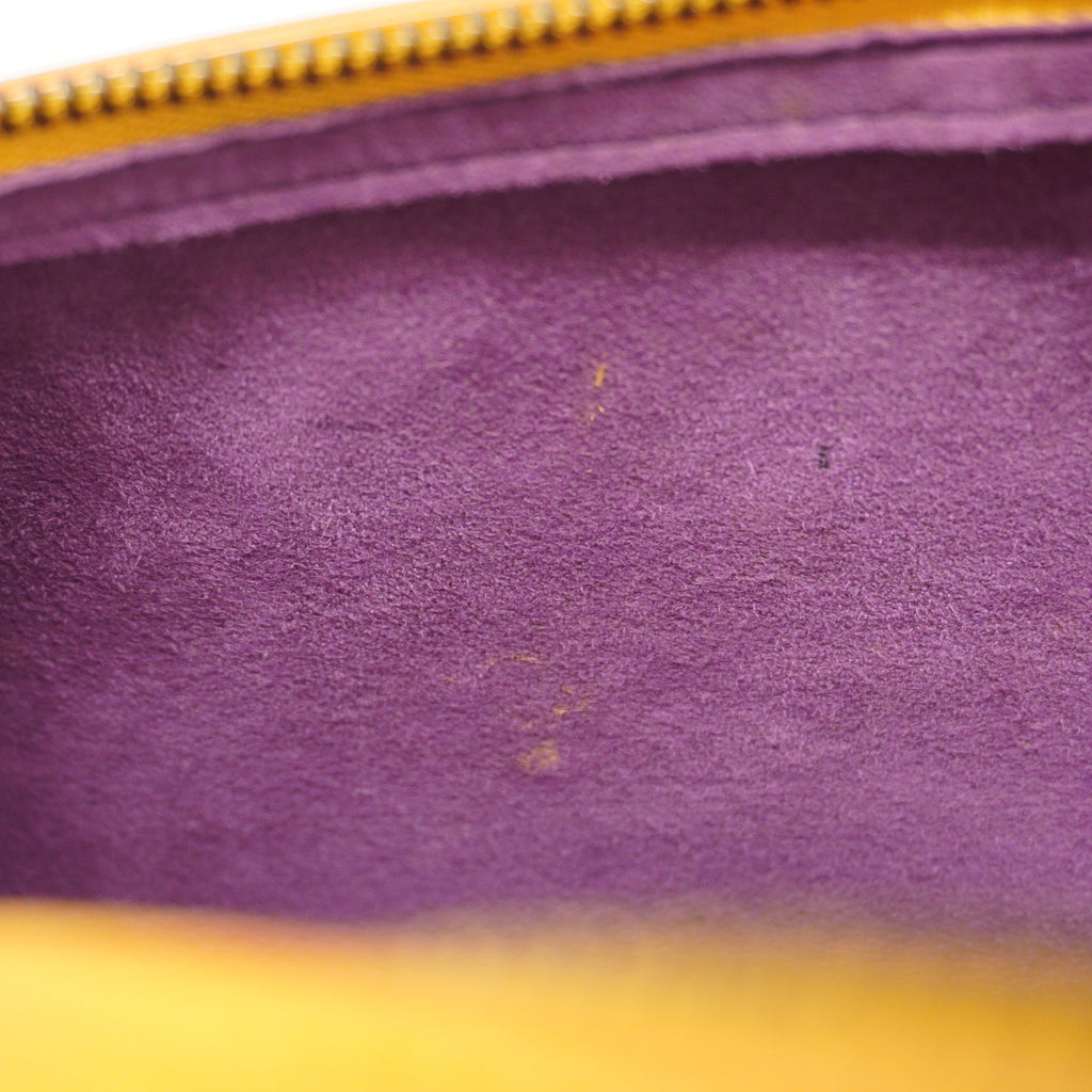 LOUIS VUITTONAuth  Epi Soufflot M52229 Women's Handbag Jaune