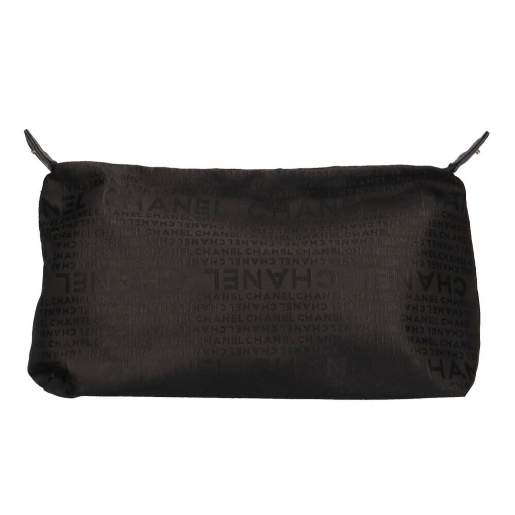 CHANEL executive tote bag calf black ladies