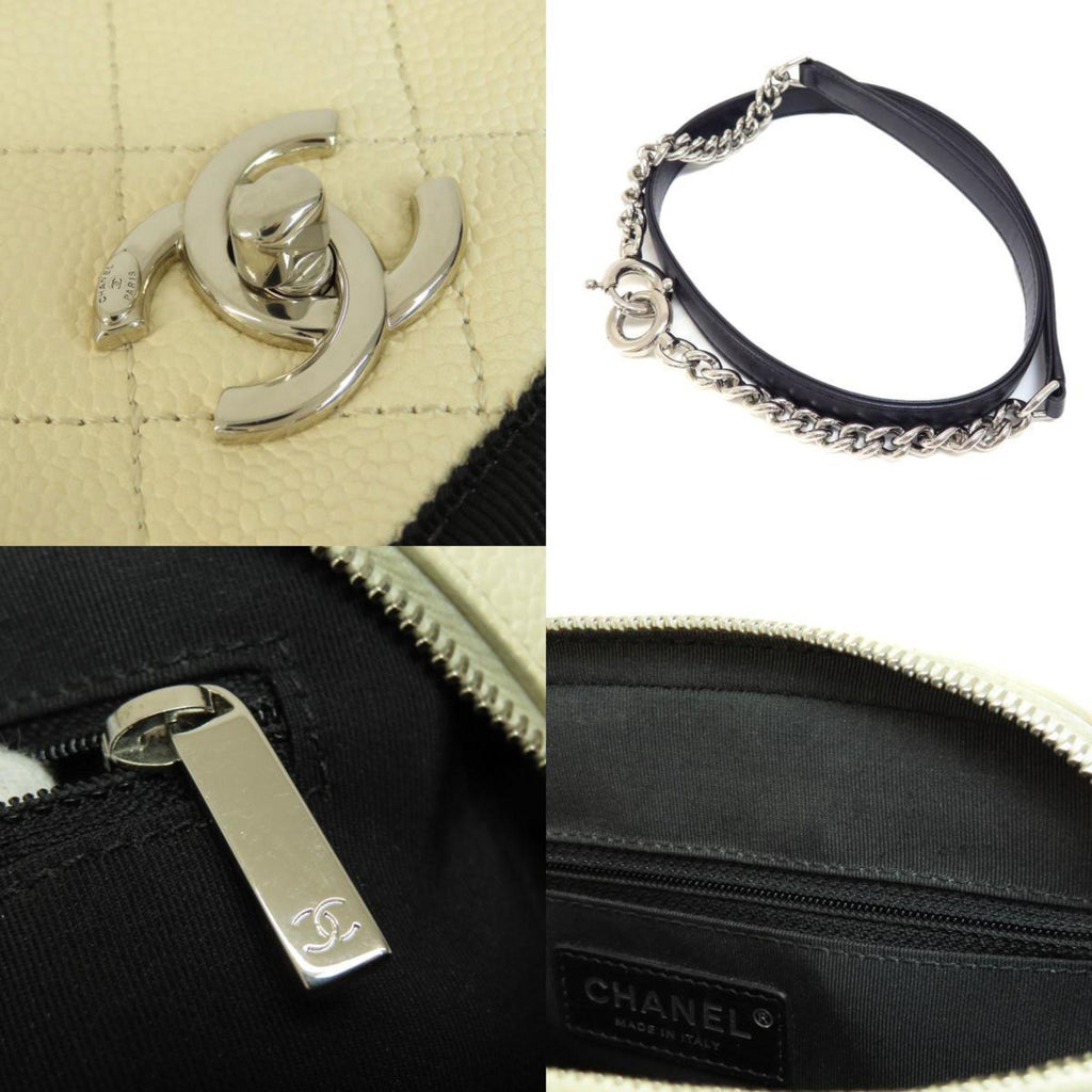 CHANEL Matelasse Shoulder Bag Caviar Skin Women's