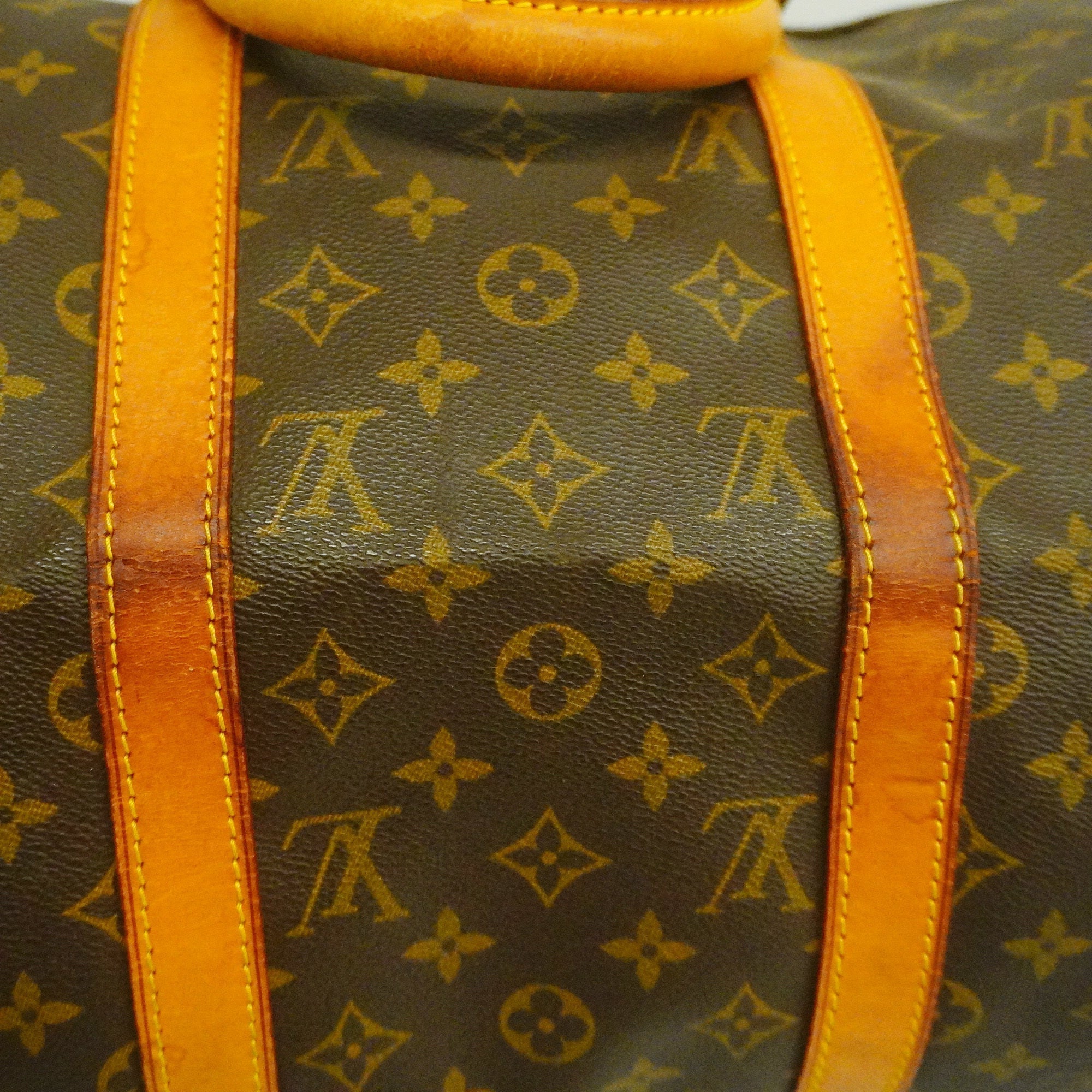 LOUIS VUITTONAuth  Monogram Keepol 50 M41426 Unisex Boston Bag