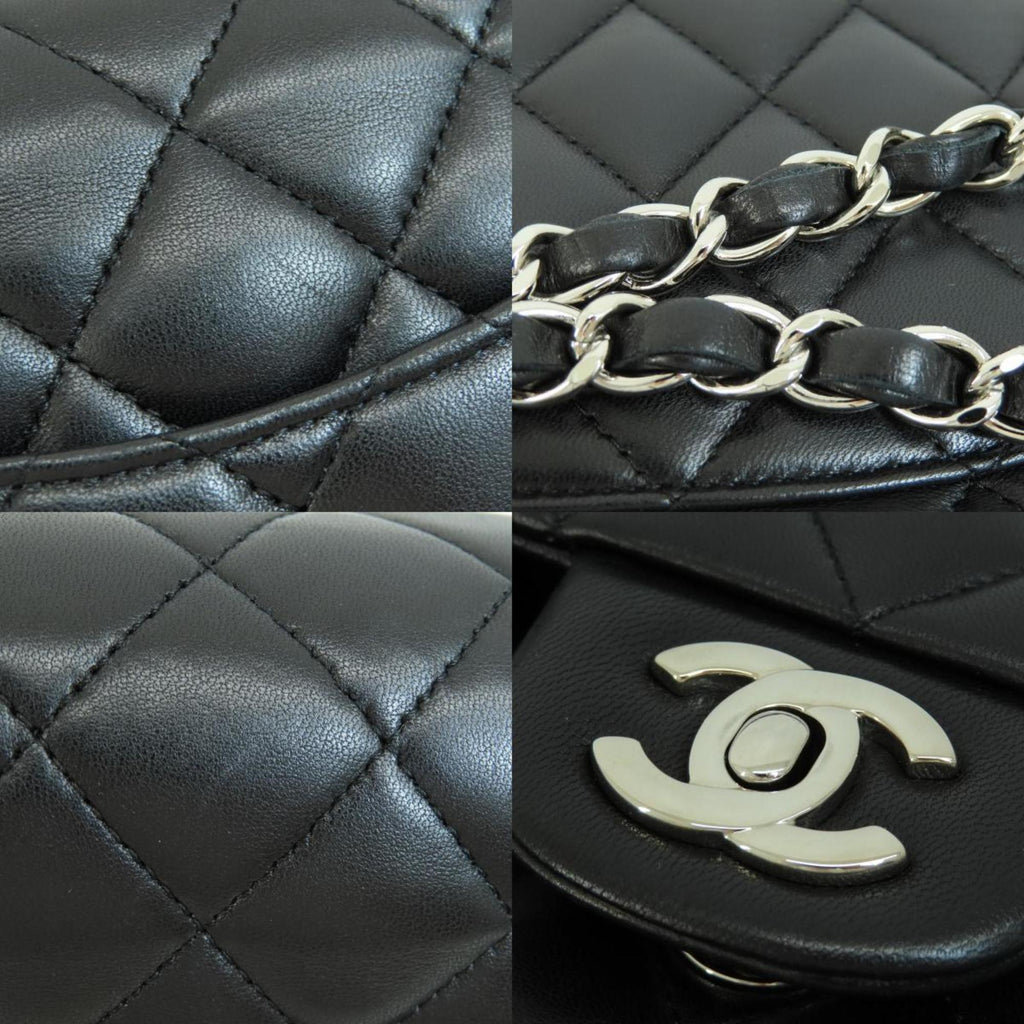 CHANEL Chain Shoulder Matelasse Bag Lambskin Women's