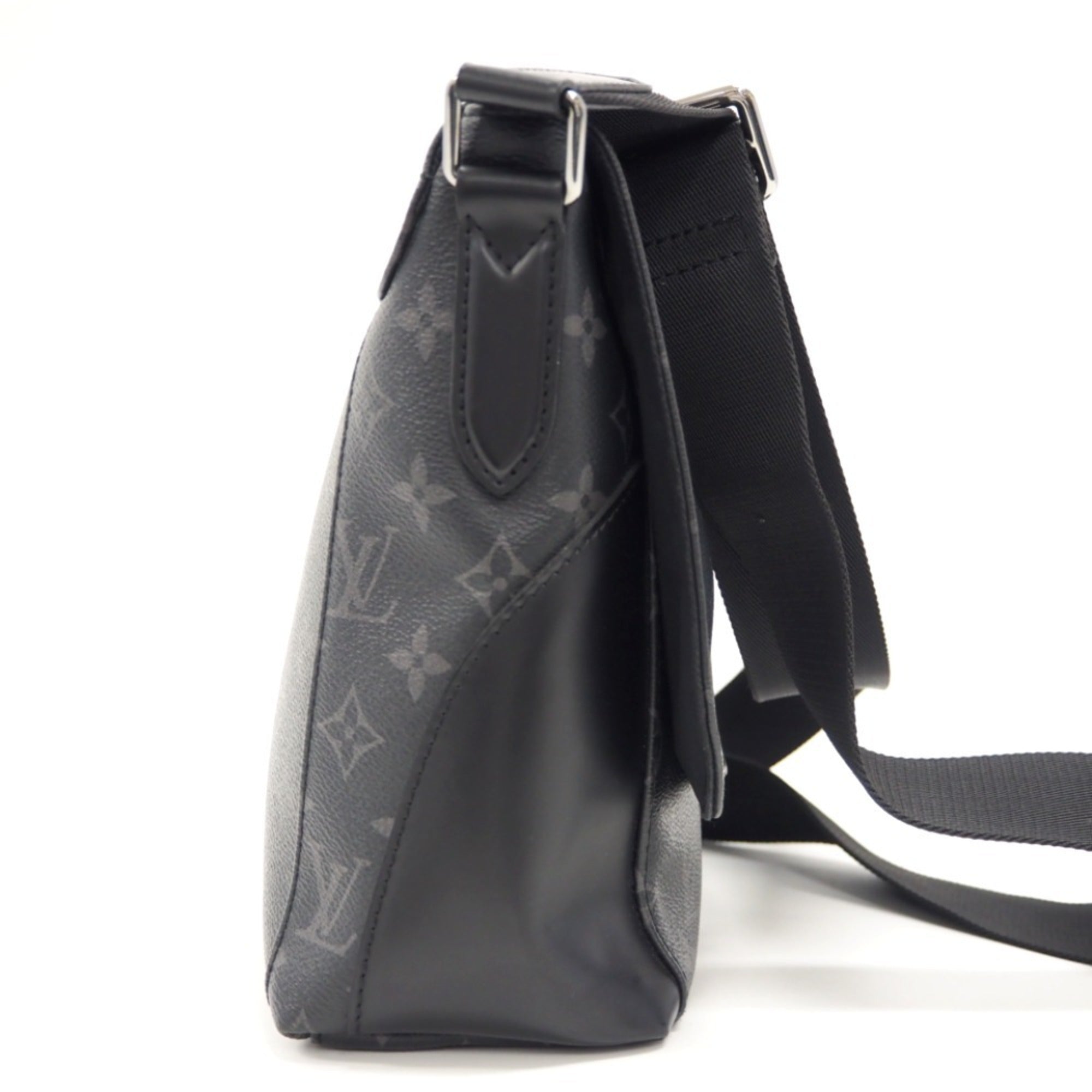 LOUIS VUITTON M40565 Messenger Explorer PM Monogram Eclipse Shoulder Bag Black Men's