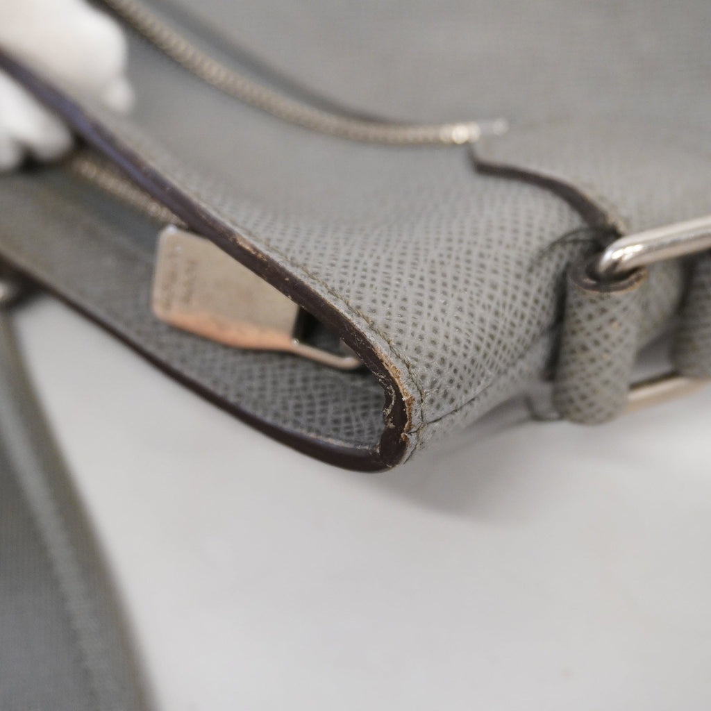 LOUIS VUITTONAuth  Taiga Sasha M32630 Men's Shoulder Bag Glacier