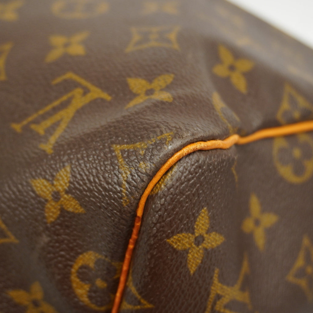 LOUIS VUITTONAuth  Monogram Keepol 55 M41424 Men,Women,Unisex Boston Bag