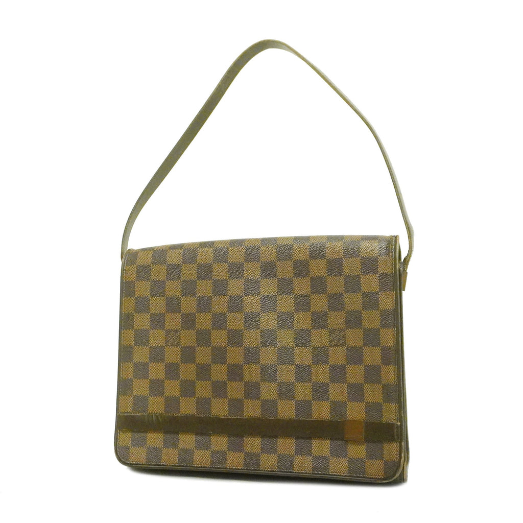 LOUIS VUITTONAuth  Damier Tribeca Carre N51161 Women's Shoulder Bag