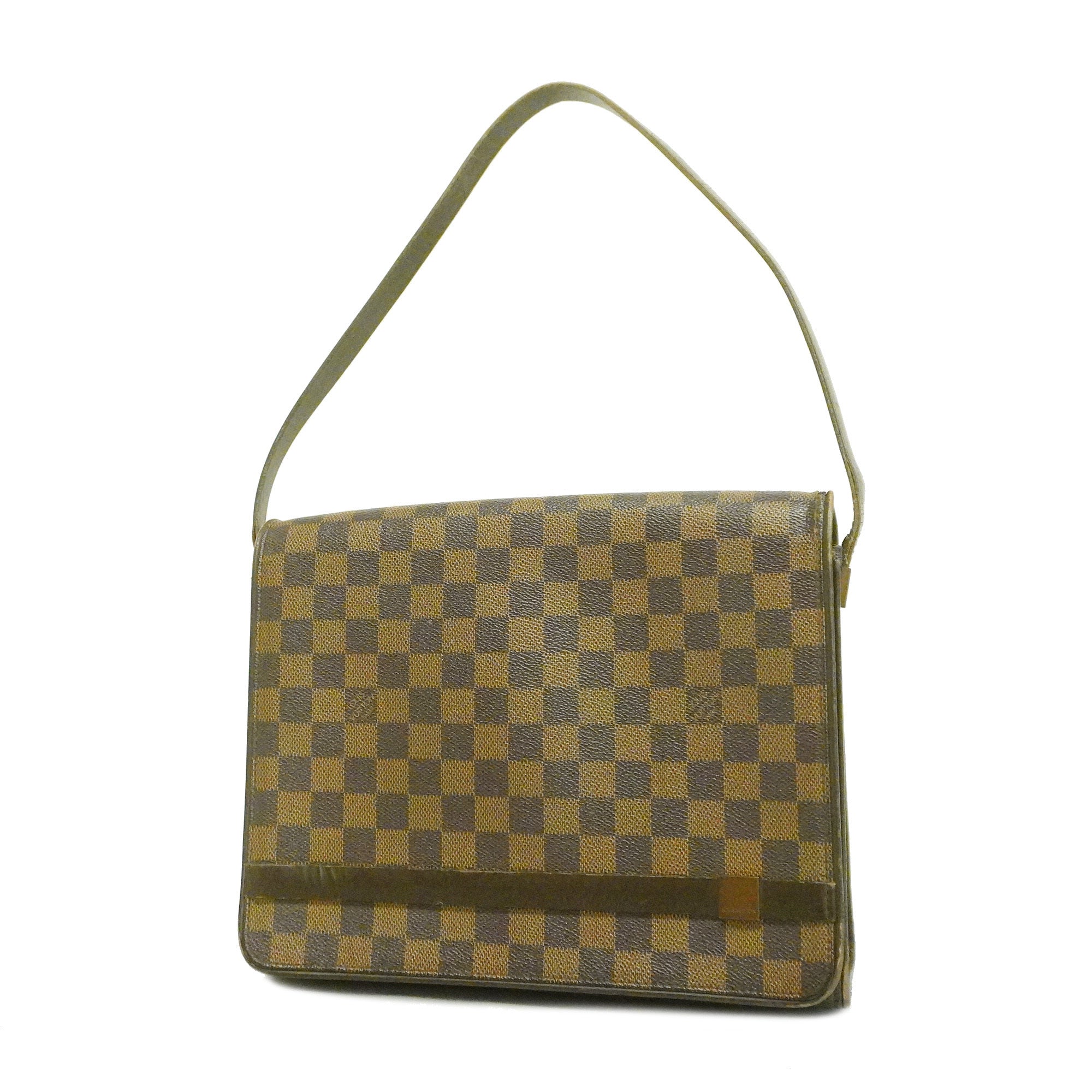 LOUIS VUITTONAuth  Damier Tribeca Carre N51161 Women's Shoulder Bag