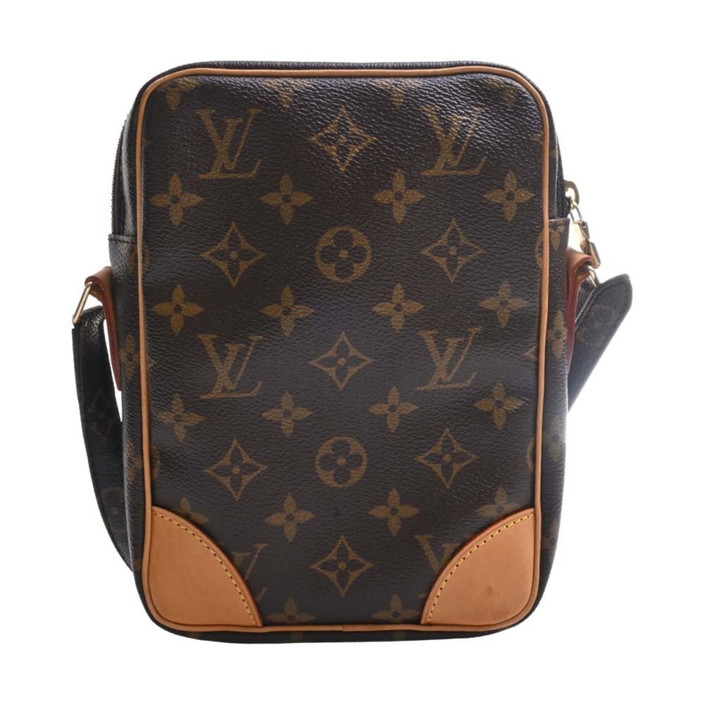 LOUIS VUITTON Monogram Danube Shoulder Bag M45266 Brown Women's
