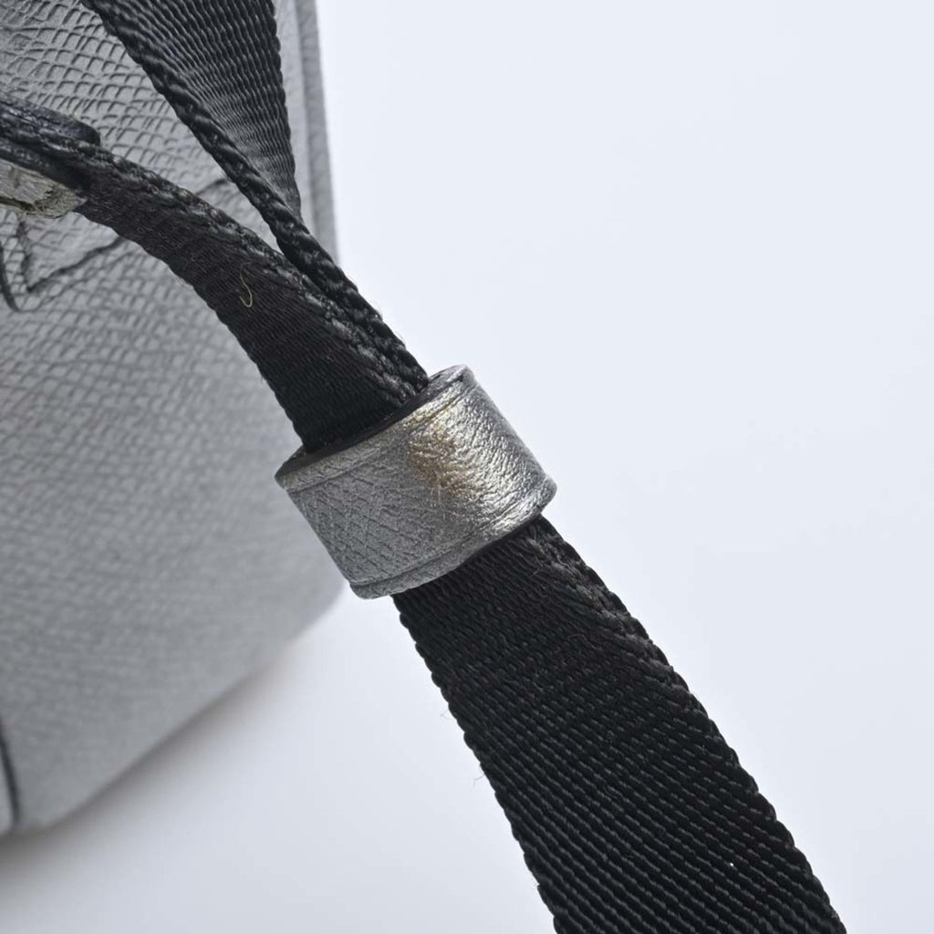 LOUIS VUITTON Taigarama Outdoor Messenger Shoulder Bag M30830 Silver Men's