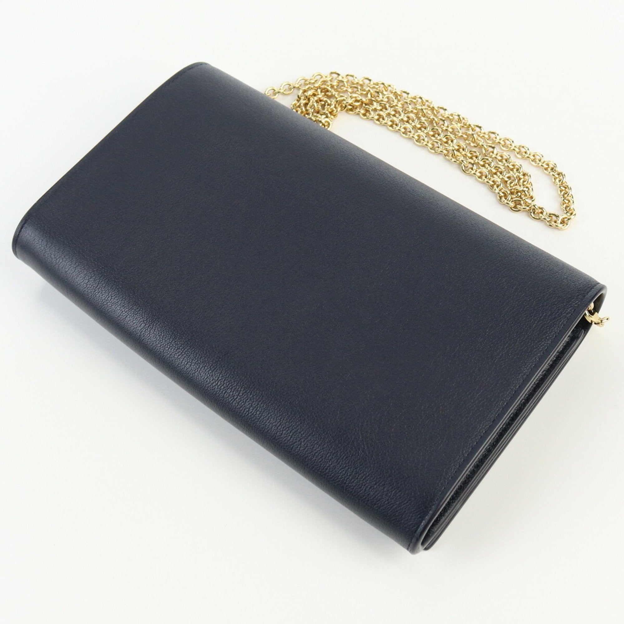 YVES SAINT LAURENT SAINT LAURENT Saint Laurent Chain 559075 CP20O 4136 Leather Ladies