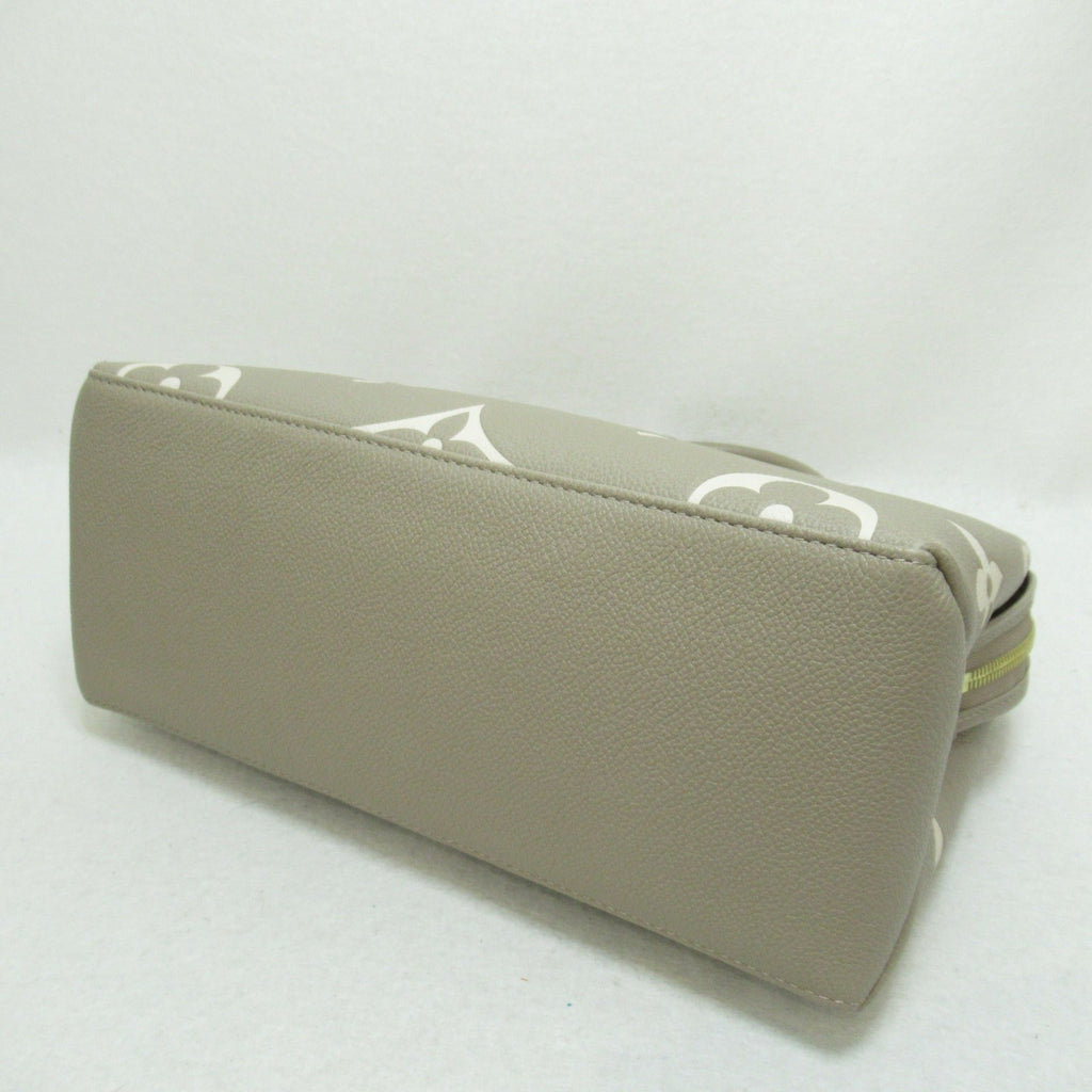 LOUIS VUITTON Petit Palais PM handbag Beige Turtle claim Monogram empreinte leather M58914