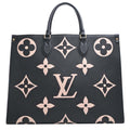 LOUIS VUITTON Empreinte Bicolor On the Go GM Handbag M45945 Black Ladies