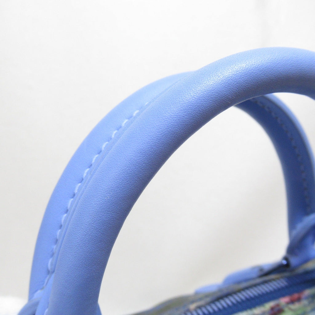 LOUIS VUITTON monet speedy 30 handbag Blue Masters collection PVC coated canvas M43354