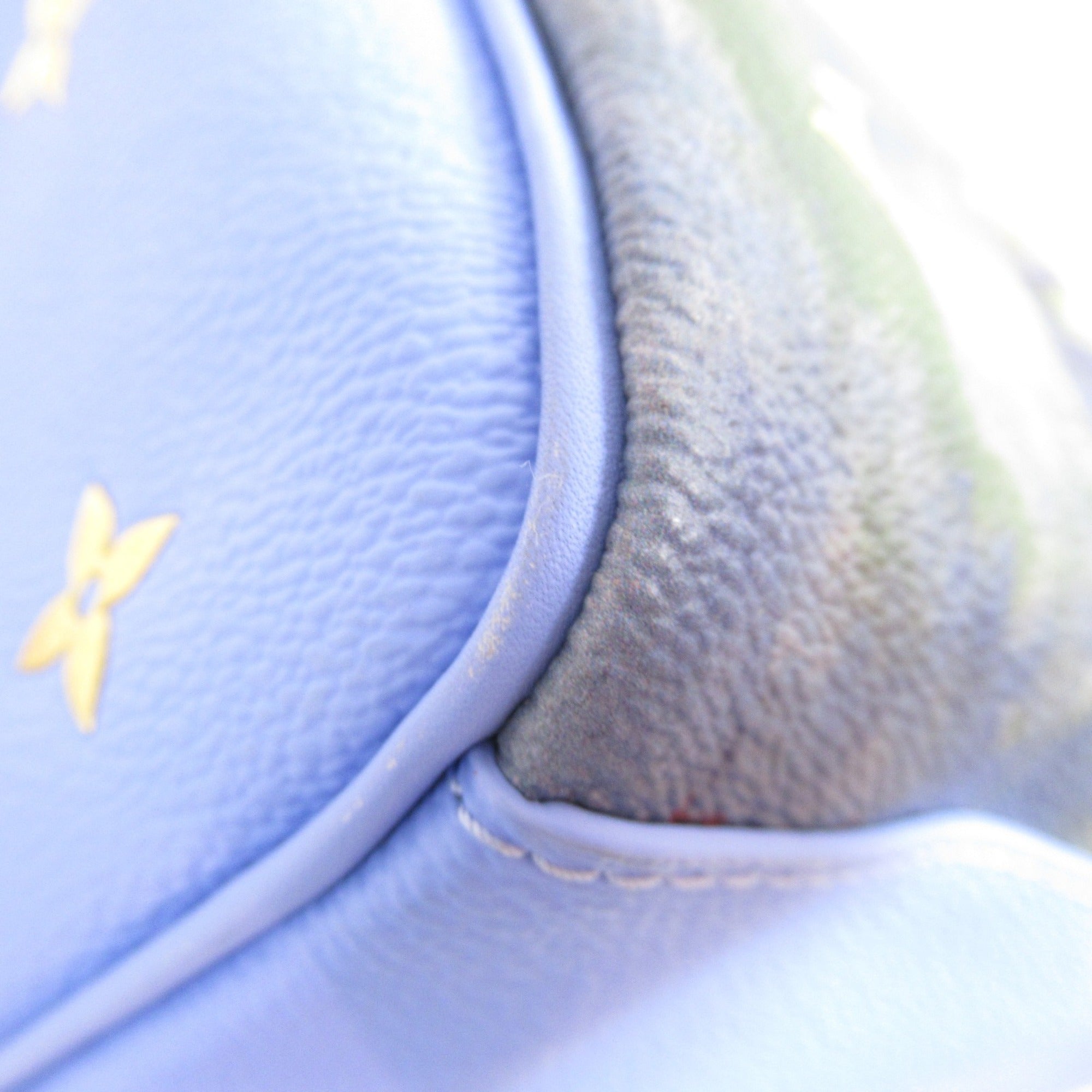 LOUIS VUITTON monet speedy 30 handbag Blue Masters collection PVC coated canvas M43354