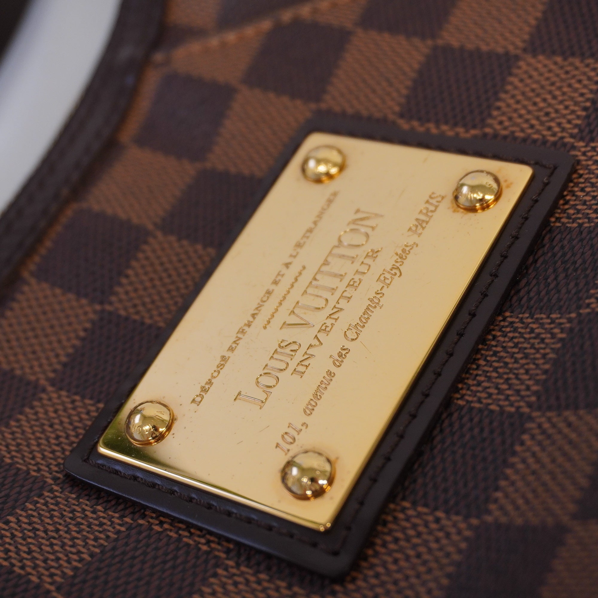 LOUIS VUITTON Auth  Damier Thames PM N48180 Women's Shoulder Bag