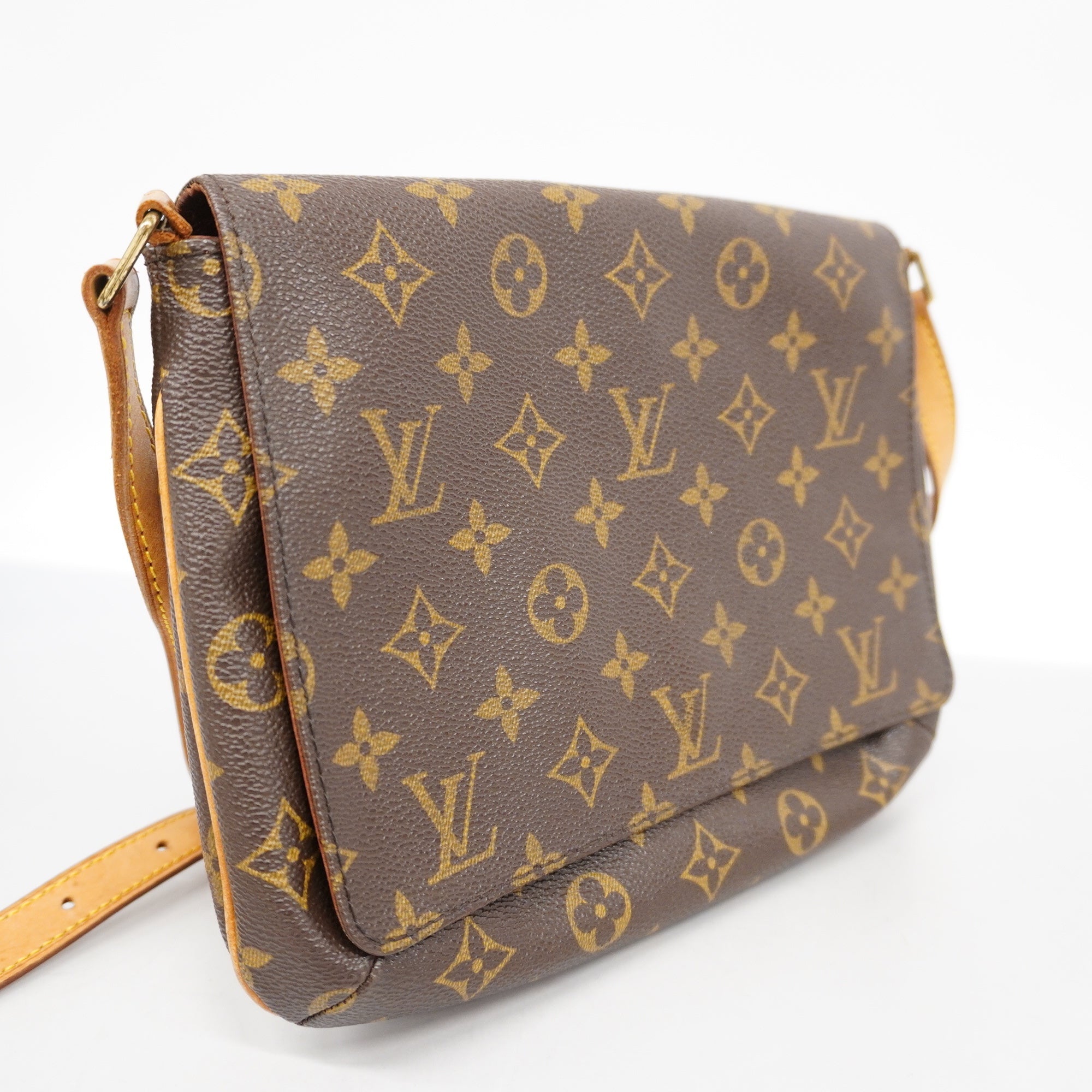 LOUIS VUITTON Auth  Monogram Musette Tango M51257 Women's Shoulder Bag
