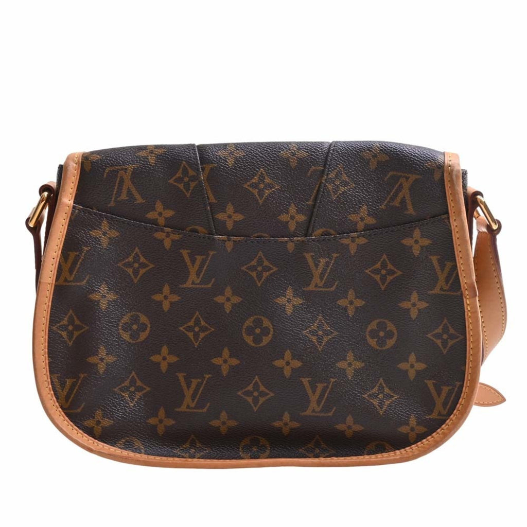 LOUIS VUITTON Monogram Menilmontan PM Shoulder Bag M40474 Brown Women's