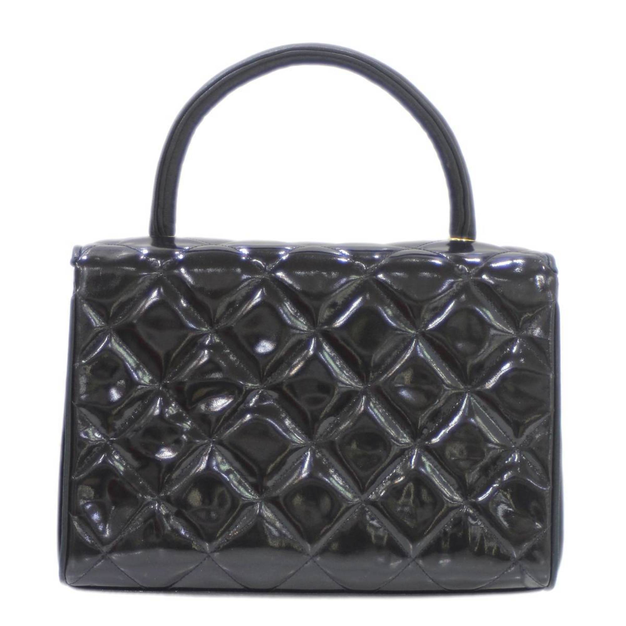 CHANEL handbag enamel black 2169878