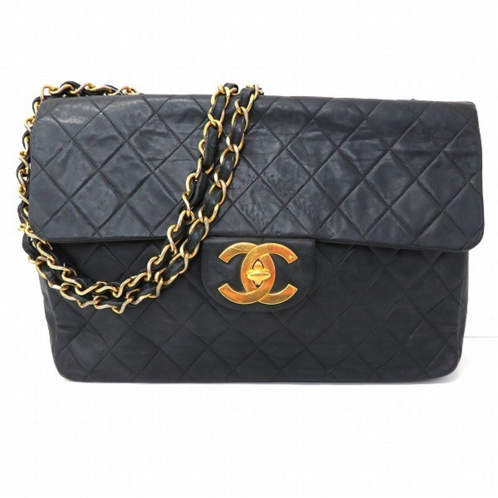 CHANEL Dekamatrasse W Chain Bag Shoulder Ladies