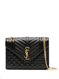 YVES SAINT LAURENT Envelope Quilted Shoulder Bag