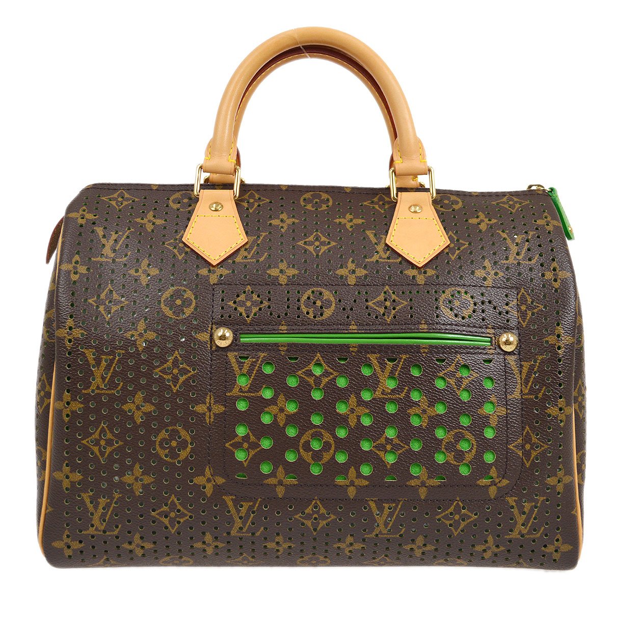 LOUIS VUITTON SPEEDY HANDBAG GREEN