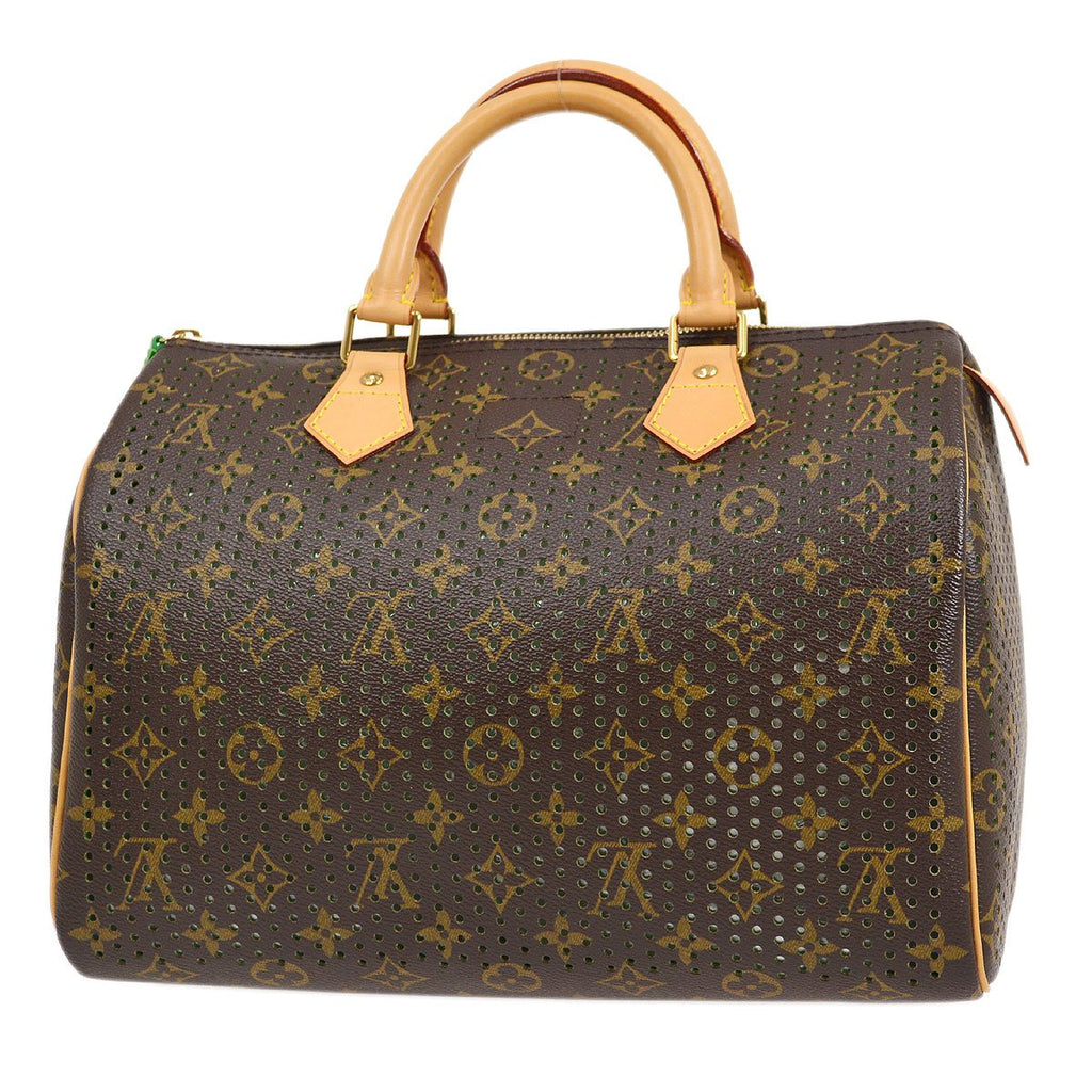 LOUIS VUITTON SPEEDY HANDBAG GREEN