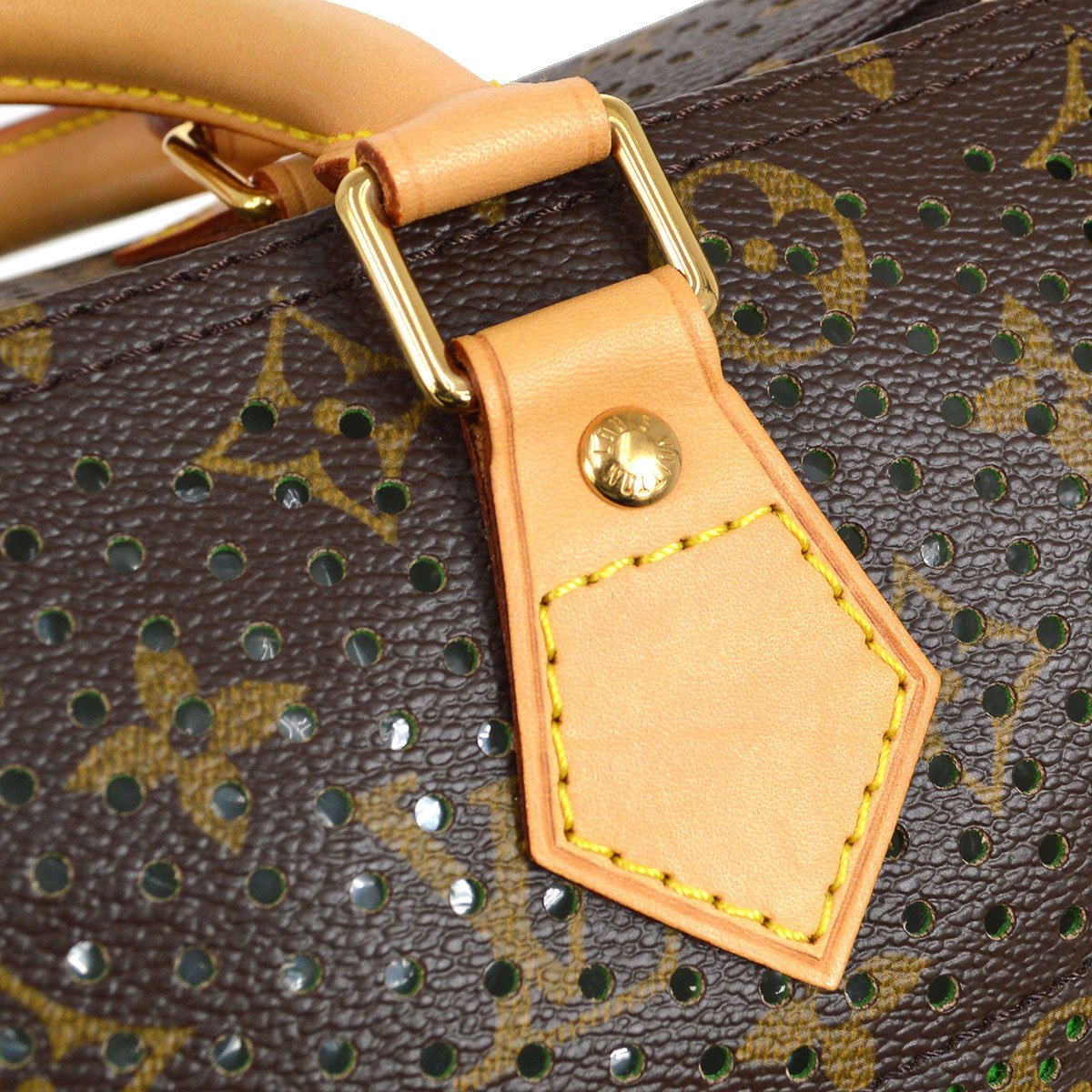 LOUIS VUITTON SPEEDY HANDBAG GREEN