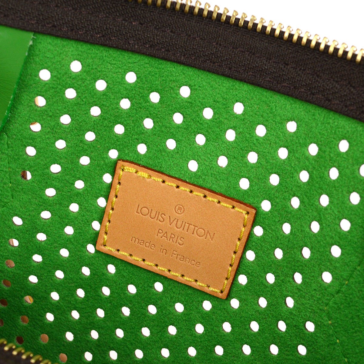 LOUIS VUITTON SPEEDY HANDBAG GREEN