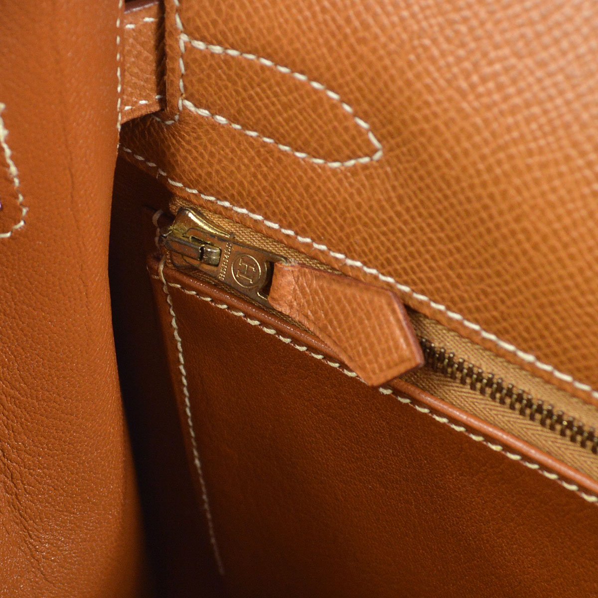 HERMES KELLY 32 SELLIER Bicolor Toile Officier Courchevel