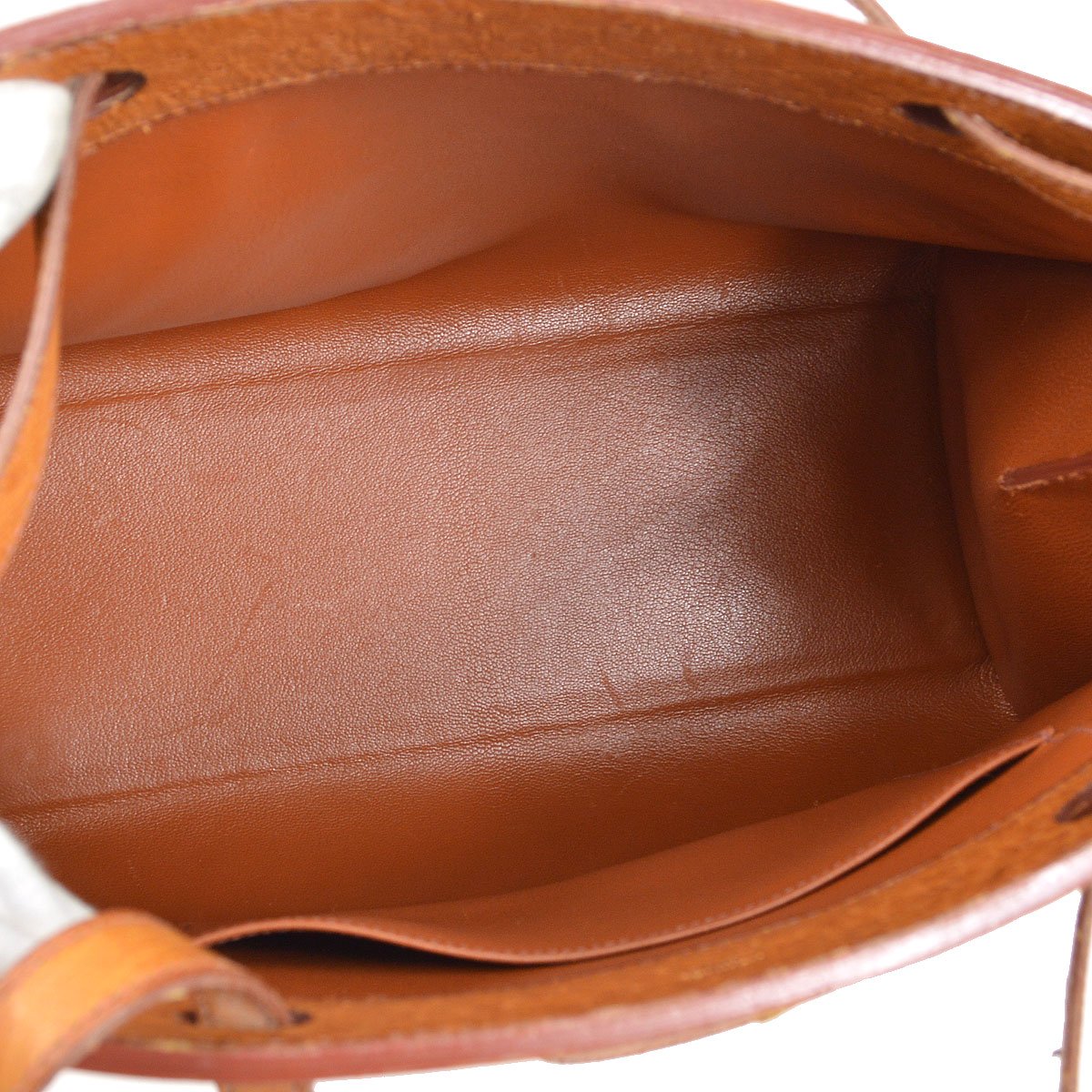 HERMES Muzo Chestnut Ostrich