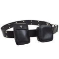 Christian Dior 2002 Street Chic Belt Waist Pouch Black