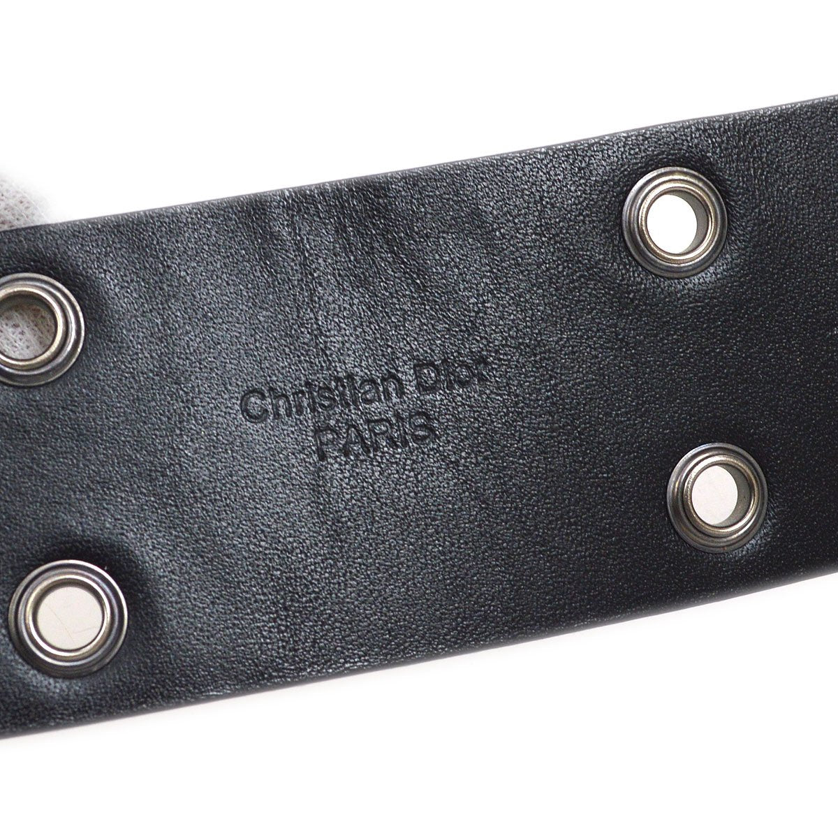 Christian Dior 2002 Street Chic Belt Waist Pouch Black