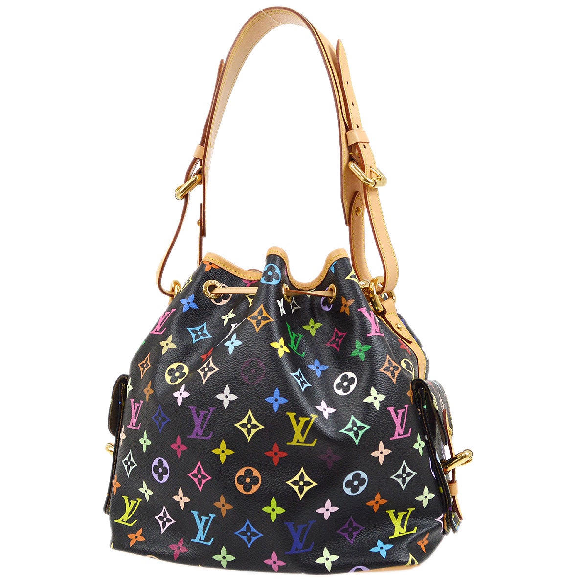 LOUIS VUITTON PETIT NOE MONOGRAM MULTICOLOR