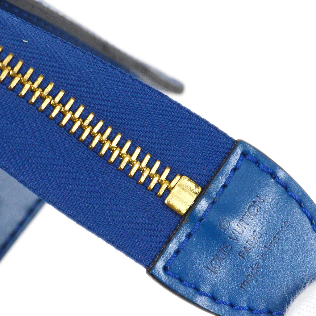 LOUIS VUITTON SAC TRIANGLE BLUE EPI