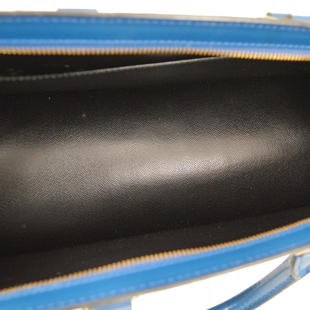 LOUIS VUITTON SAC TRIANGLE BLUE EPI