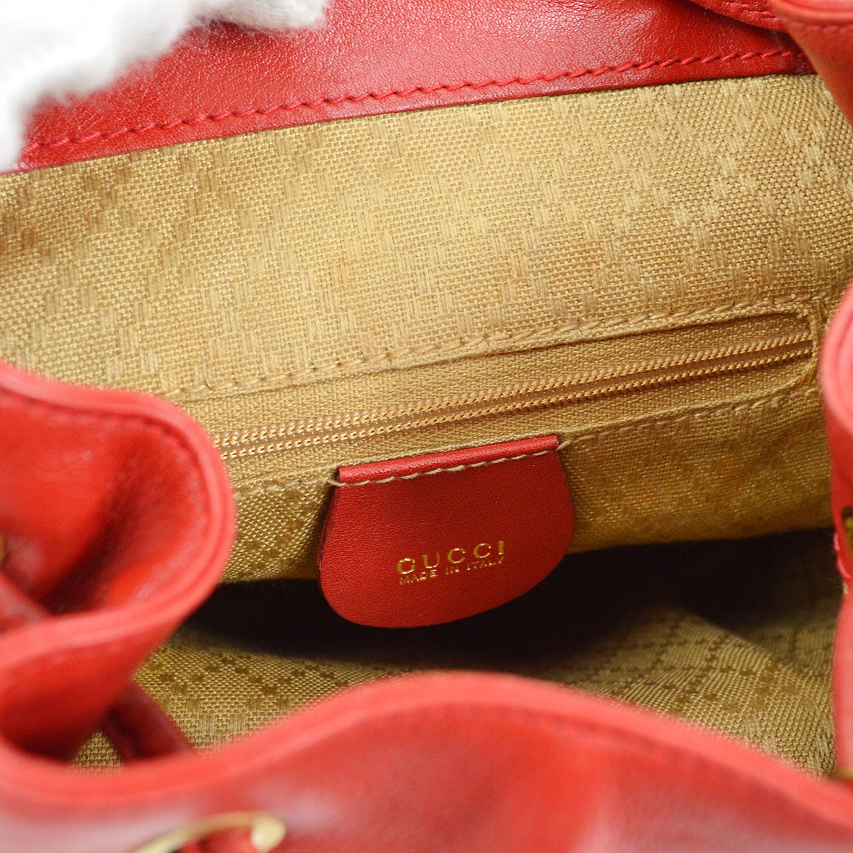 GUCCI 1980s Bamboo Backpack Small