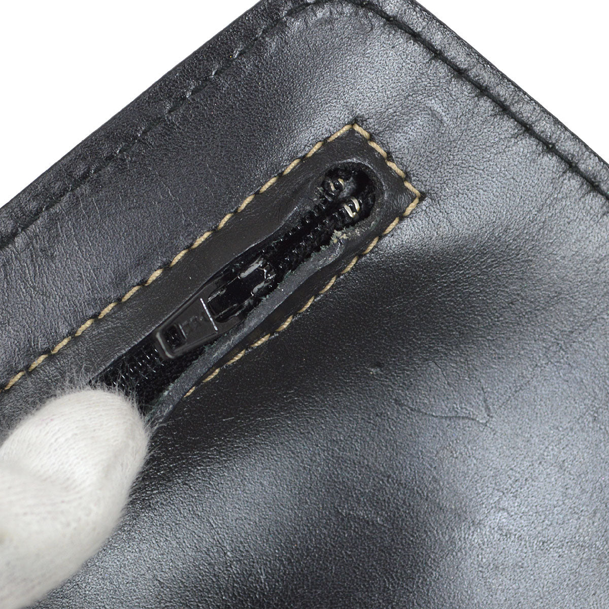 Christian Dior 2002 Saddle Bum Bag Black #85