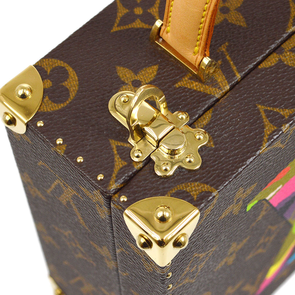 LOUIS VUITTON  Special Edition MOCA JEWELRLY BOX LV HAND