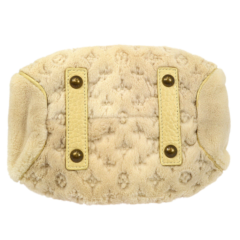 LOUIS VUITTON Cabochon Demi Lune Cream MINK