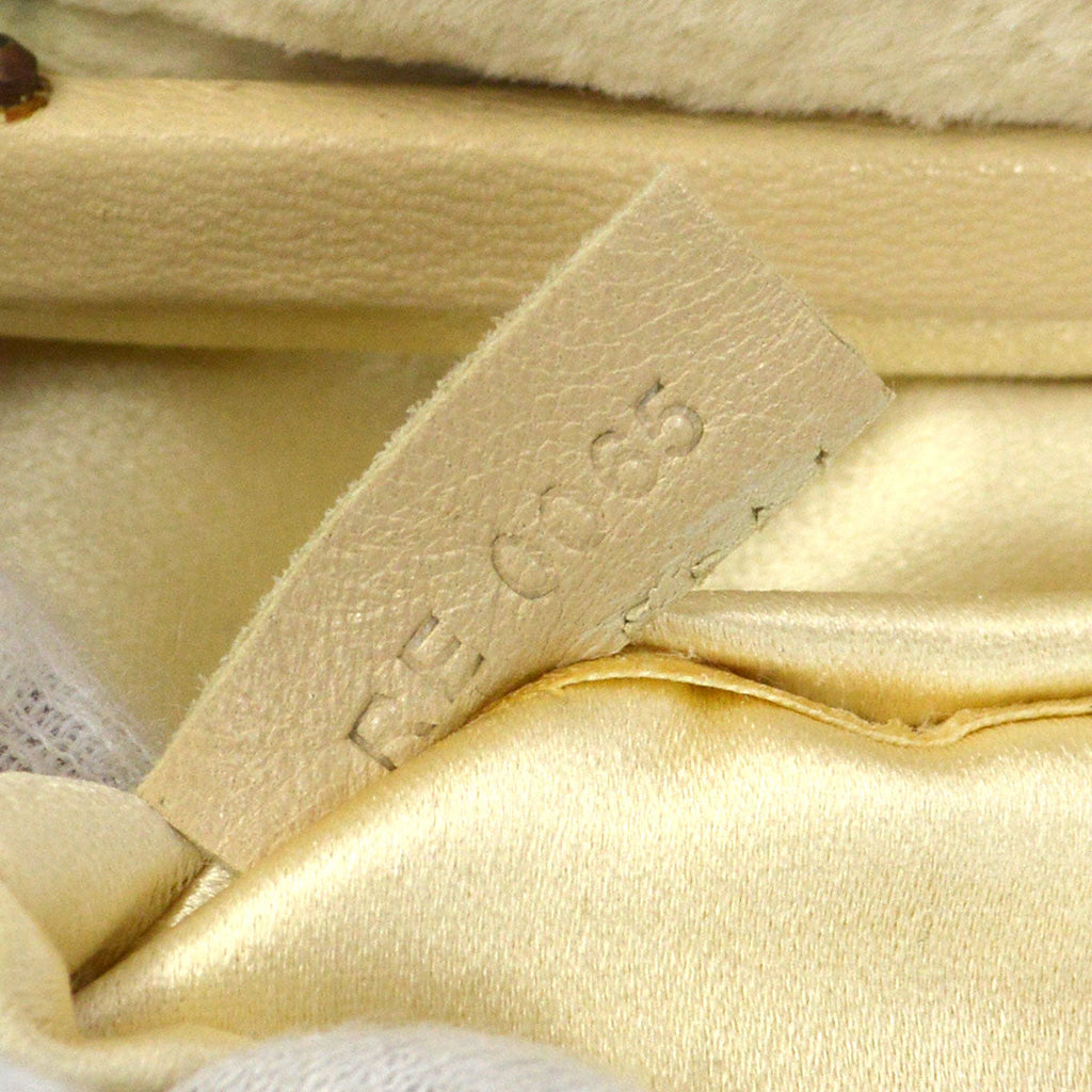LOUIS VUITTON Cabochon Demi Lune Cream MINK